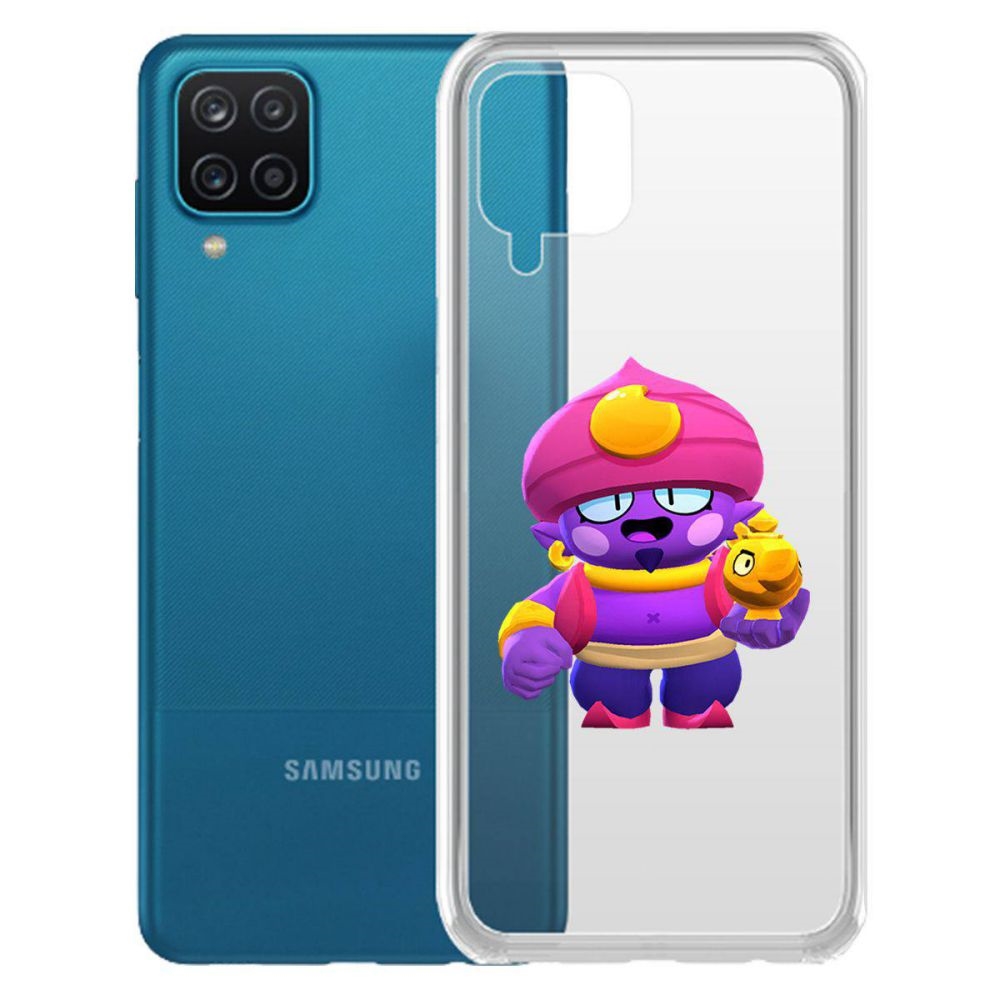 

Чехол-накладка Brawl Stars-Джин для Samsung Galaxy A12 (A125)
