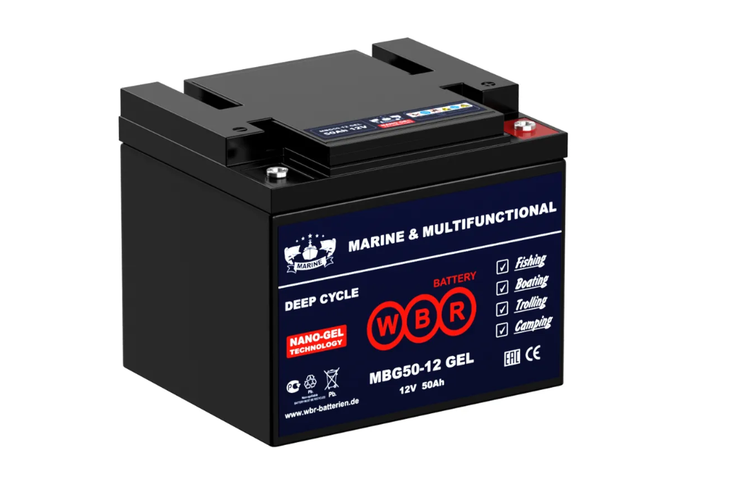 Аккумулятор автомобильный WBR GEL Marine MBG 50-12 50Ah