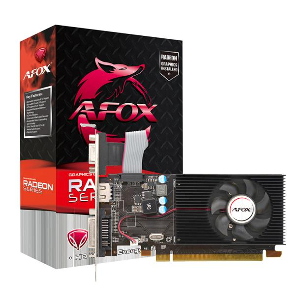 

Видеокарта Afox AMD Radeon R5 230 (AFR5230-1024D3L5), Черный, Radeon R5 230