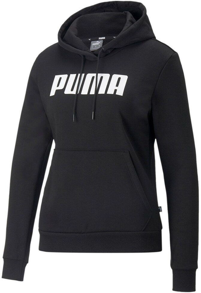 Худи женское PUMA Ess Hoody Fl W черное XL