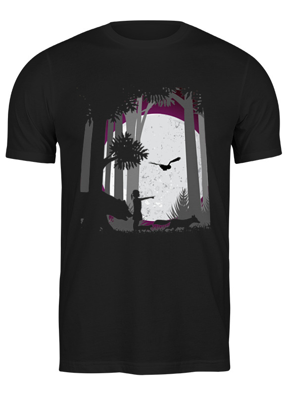

Футболка мужская Forest 2988133 Printio черная 2XL, Forest 2988133