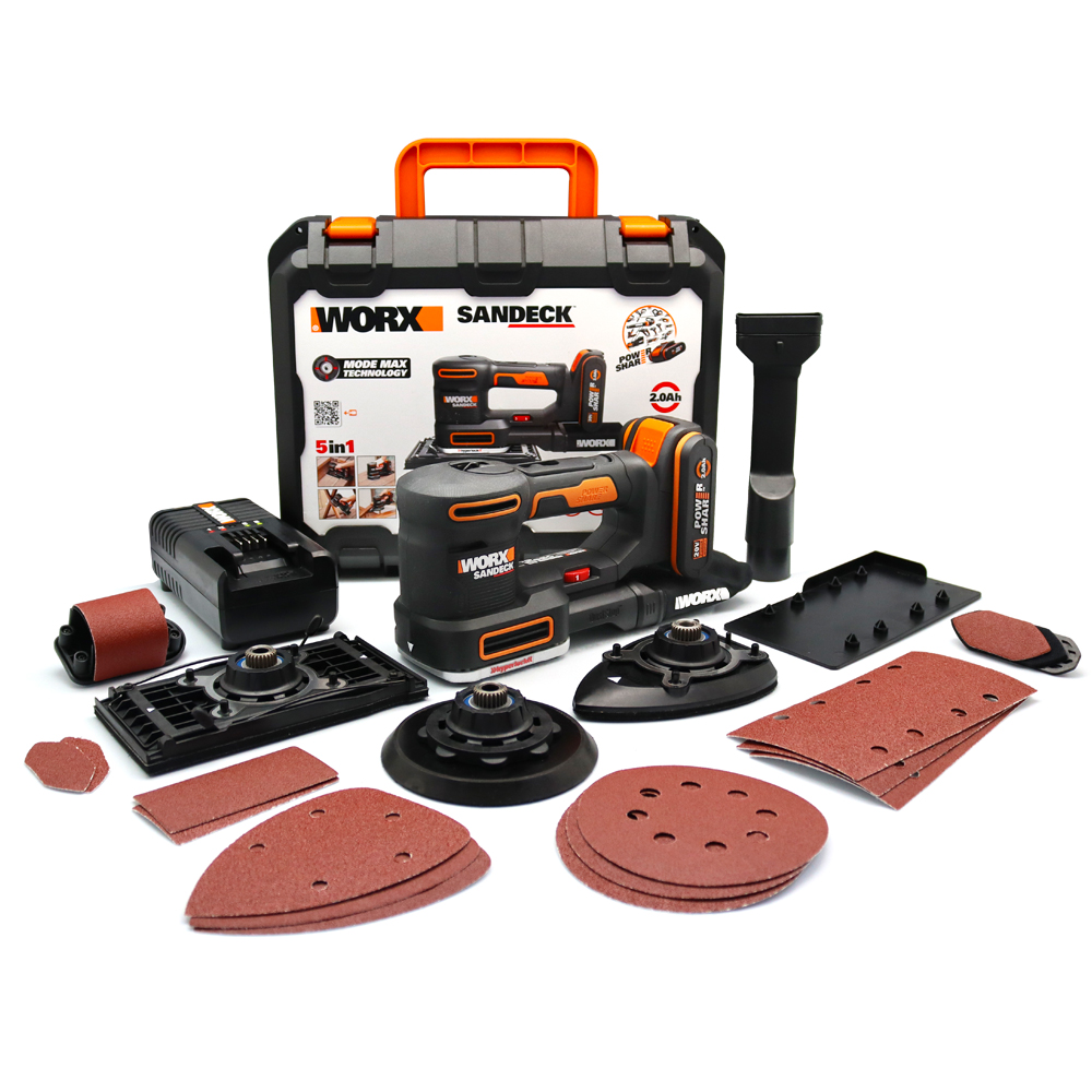 Вибрационная шлифмашина WORX WX820 вибрационная шлифмашина worx wx642 1