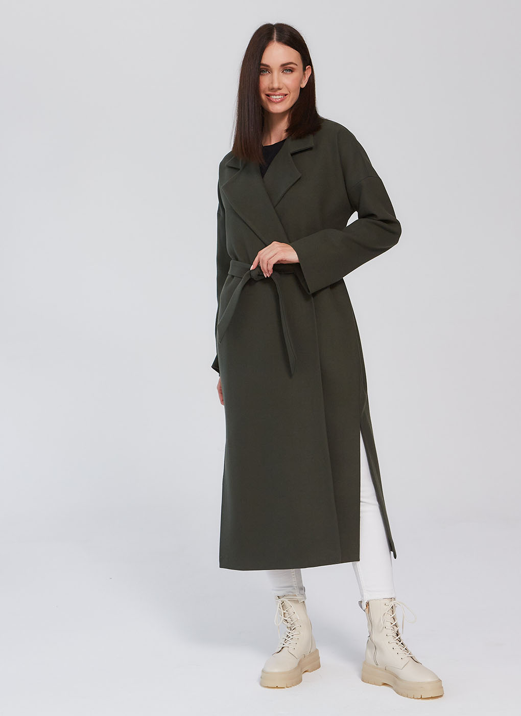 

Пальто женское Giulia Rosetti 56200 зеленое 44 RU, 56200
