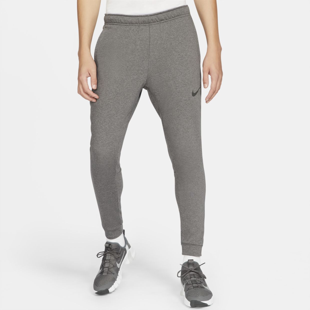 Спортивные брюки мужские Nike M Dri-FIT Pants серые 2XL