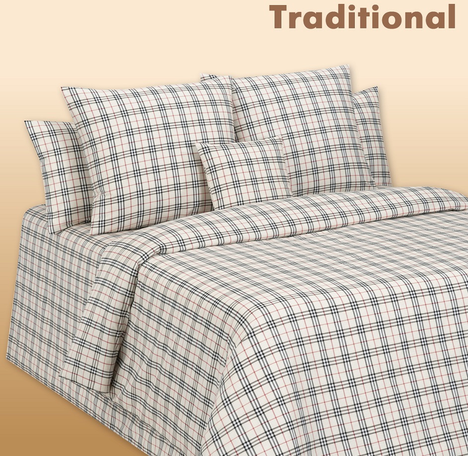 

Постельное белье Cotton Dreams Traditional традиционный (2-спальный)
