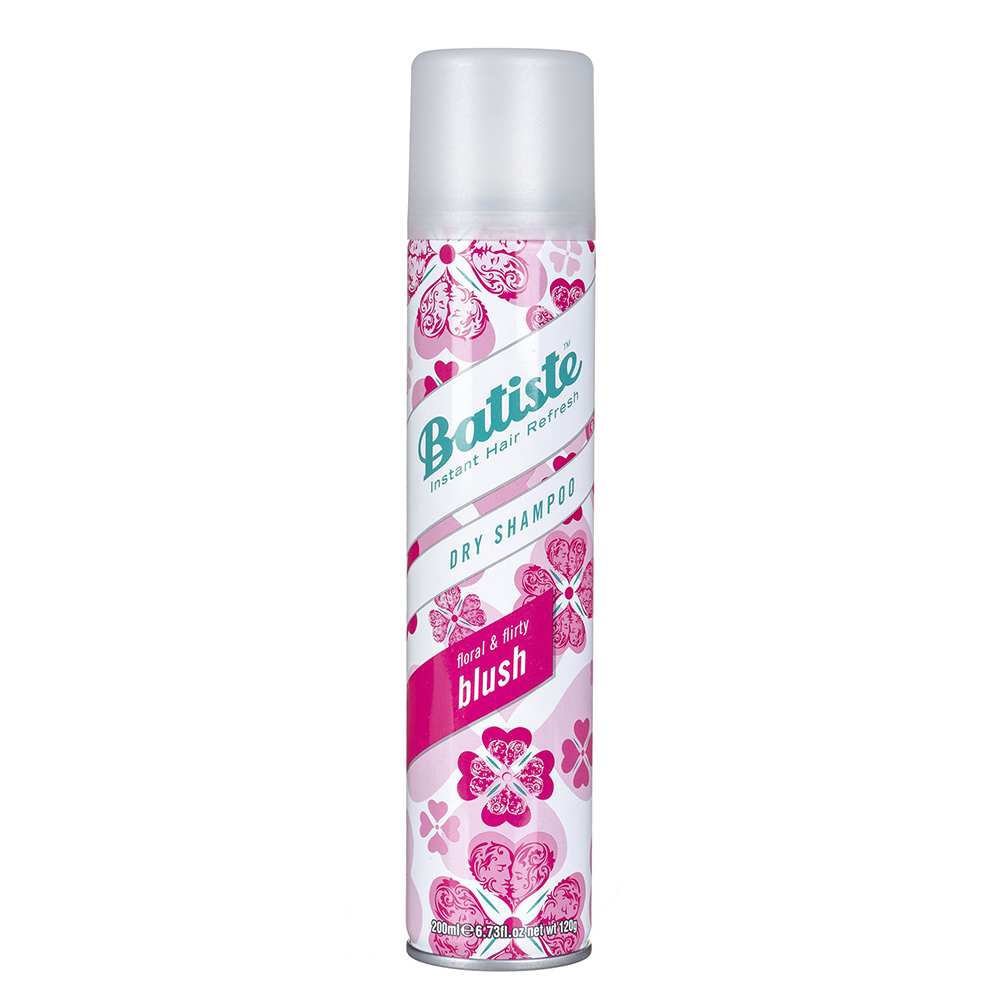 Сухой шампунь BATISTE BLUSH, 200мл элитика шампунь сухой молочко овса 200мл