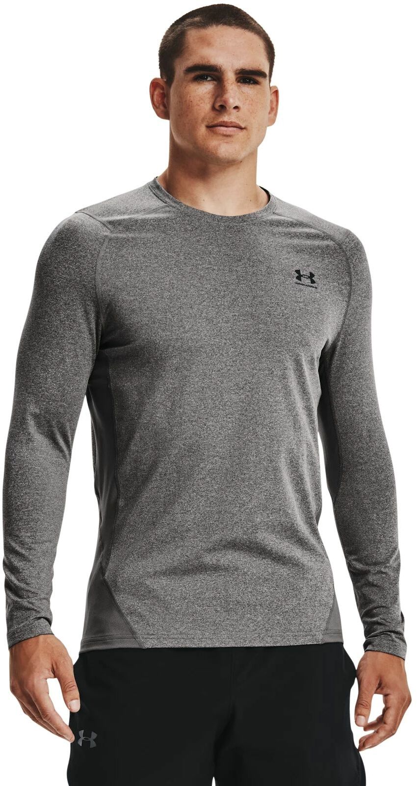 

Лонгслив мужской Under Armour Ua Cg Fitted Crew серый SM, Ua Cg Fitted Crew