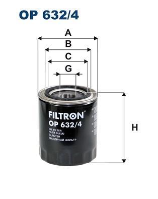 

Фильтр масляный FILTRON OP632/4