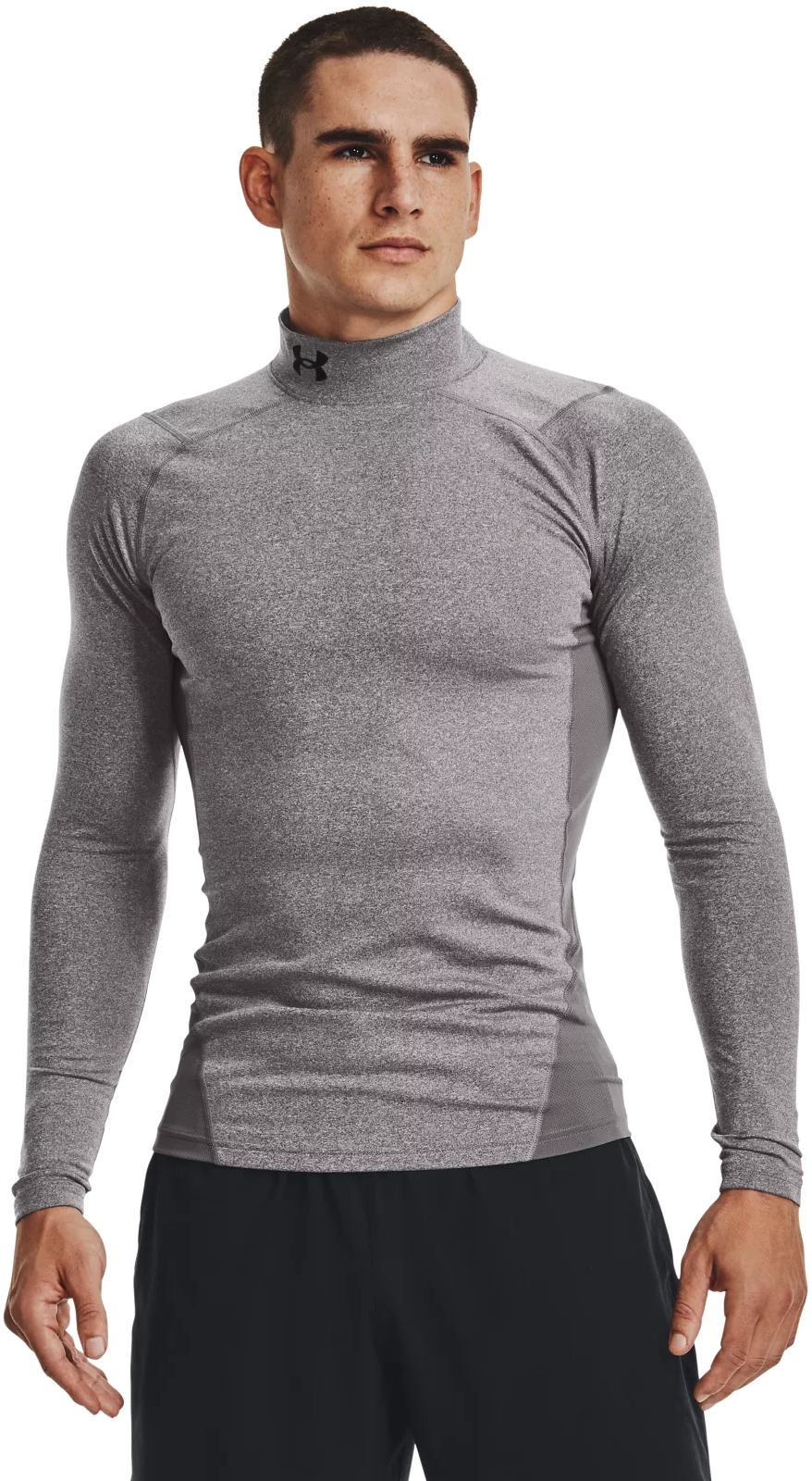 

Лонгслив мужской Under Armour Cold Gear Comp Mock серый MD, Cold Gear Comp Mock