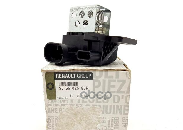 

Резистор Вент. Охлажд. RENAULT арт. 255502585R