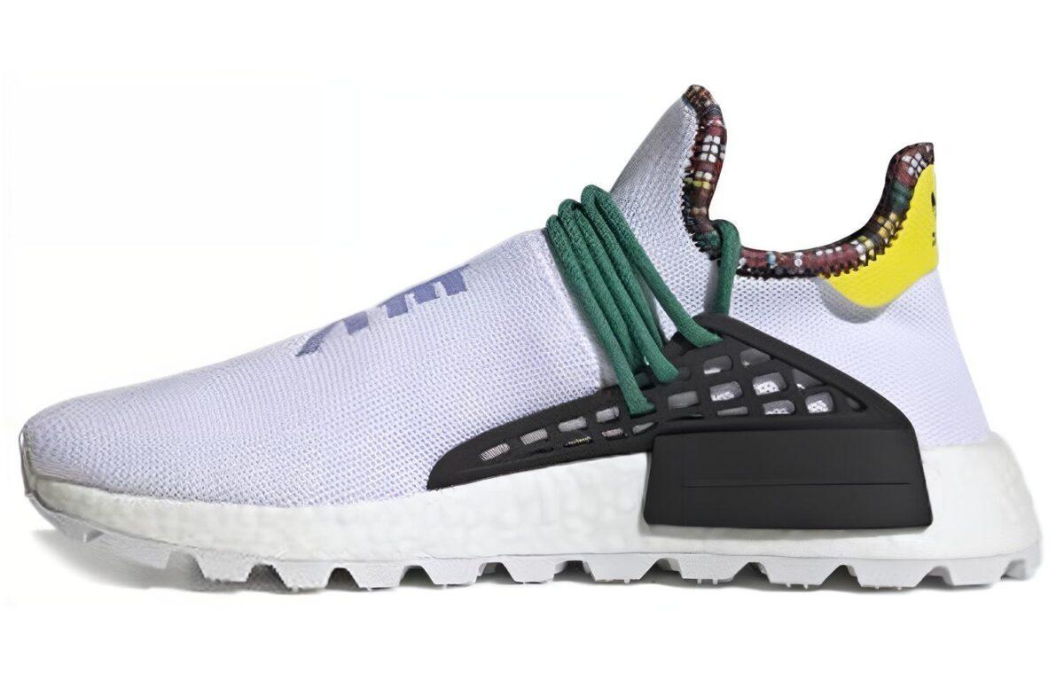 

Кроссовки унисекс Adidas Pharrell Hu NMD Inspiration Pack белые 36 EU, Белый, Pharrell Hu NMD Inspiration Pack