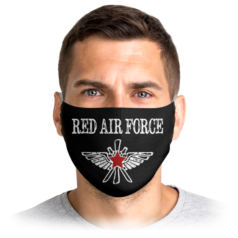 

Многоразовая маска Printio Ввс ссср белая L, Ввс ссср