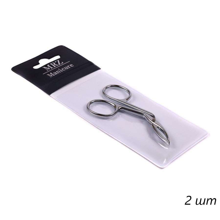 

Пинцет-ножницы Mertz косметический 1332 8 см 2 шт, Серебристый, kr-245