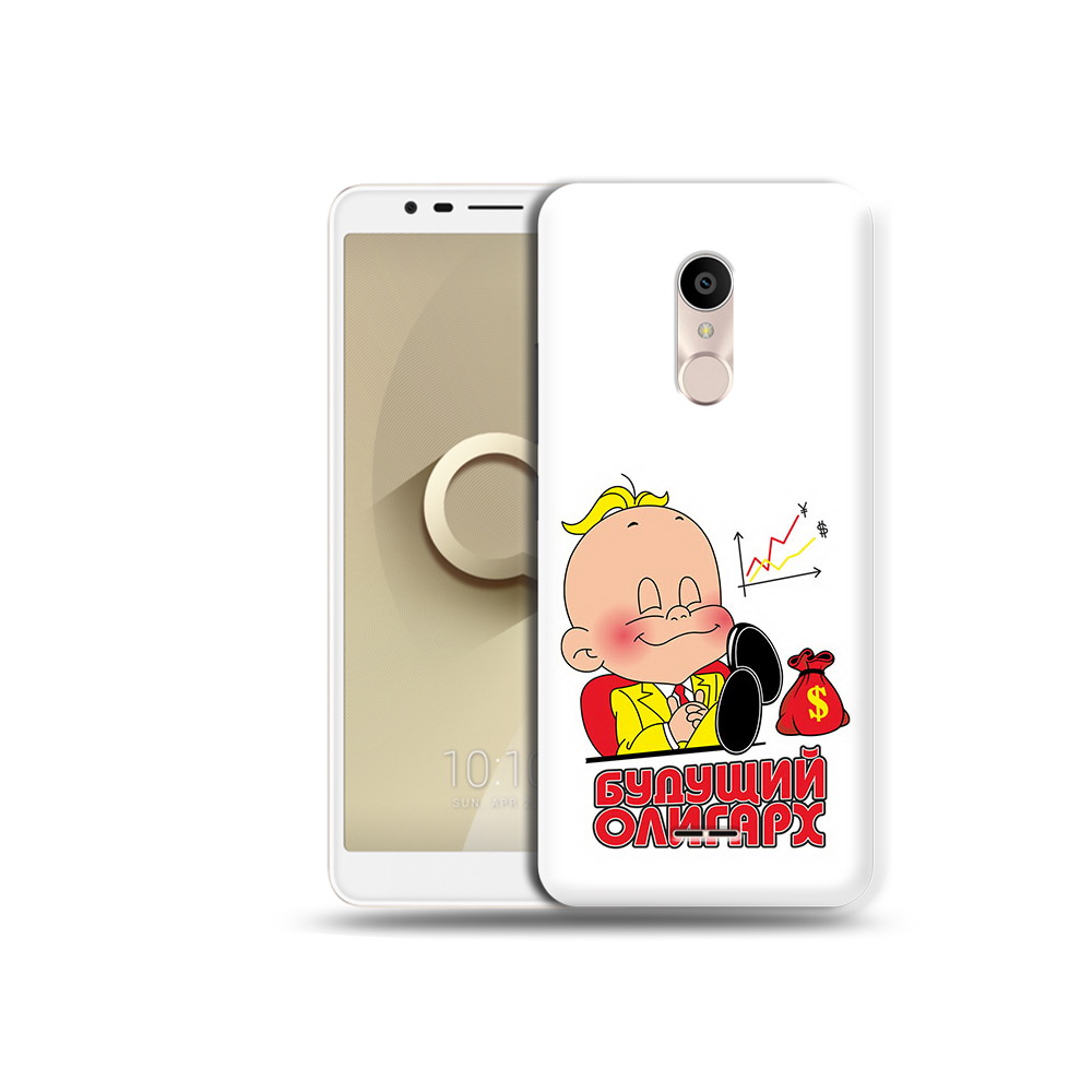 

Чехол MyPads Tocco для Alcatel 3C 5026D Будущий олигарх, Прозрачный, Tocco