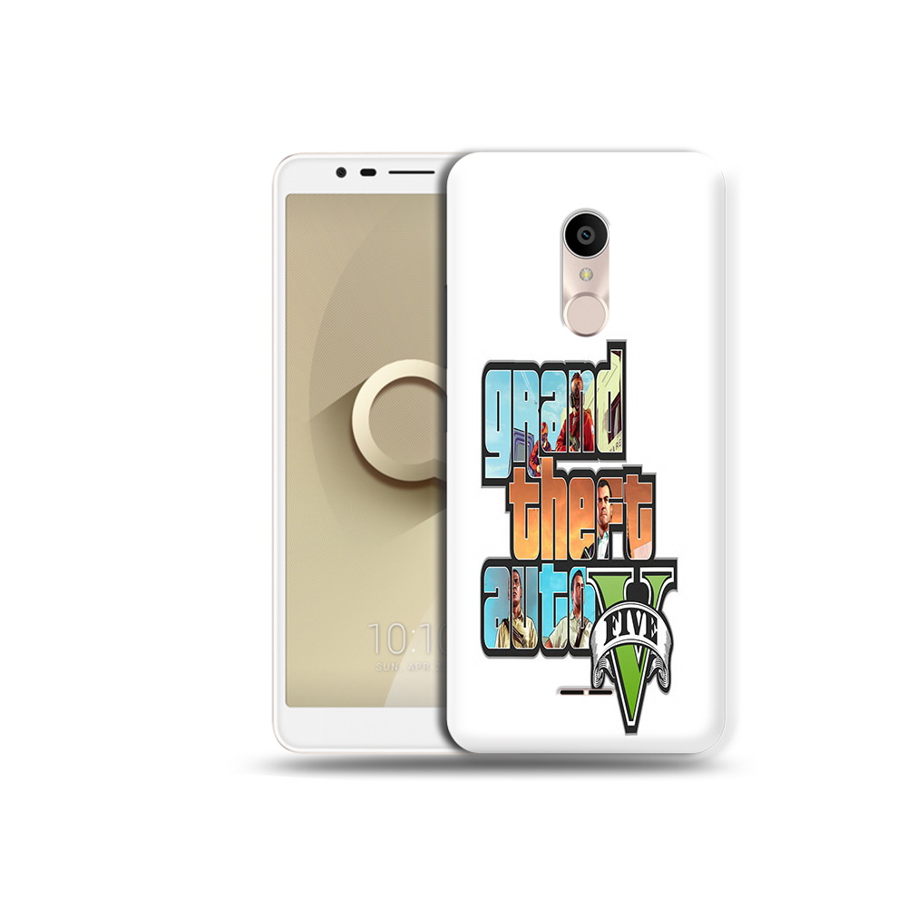 

Чехол MyPads Tocco для Alcatel 3C 5026D игра гта, Прозрачный, Tocco