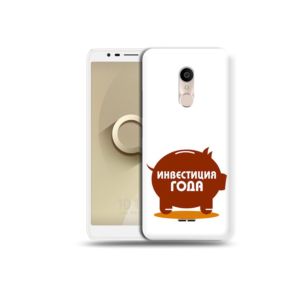 

Чехол MyPads Tocco для Alcatel 3C 5026D инвестиция, Прозрачный, Tocco