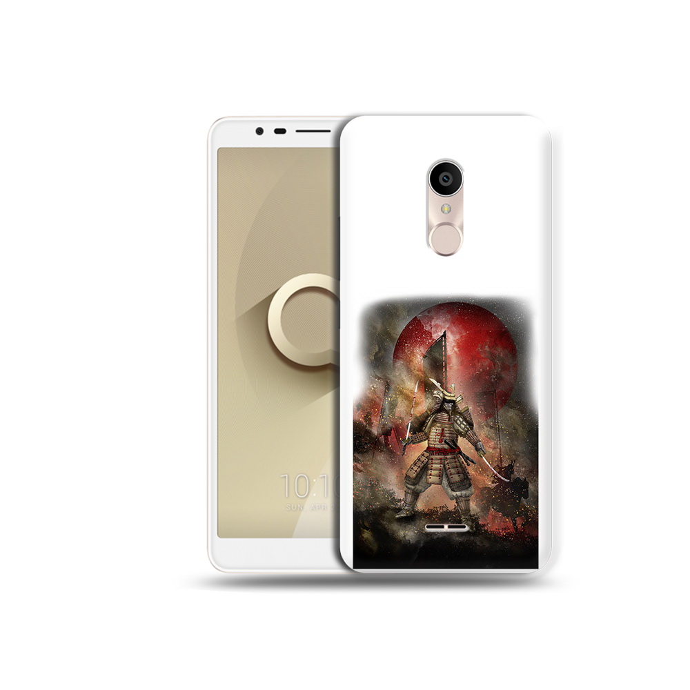 

Чехол MyPads Tocco для Alcatel 3C 5026D китайскийвоин, Прозрачный, Tocco