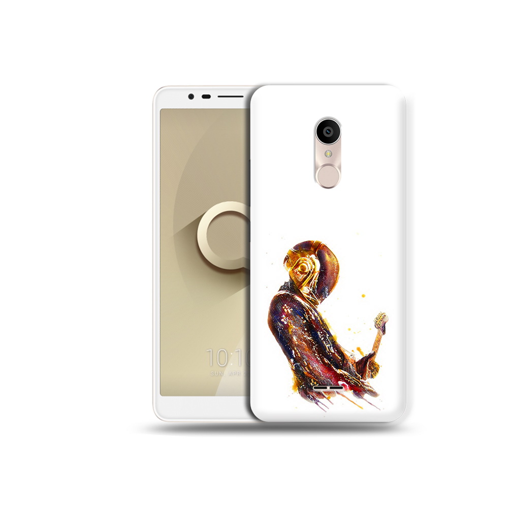 

Чехол MyPads Tocco для Alcatel 3C 5026D космо-музыкант, Прозрачный, Tocco