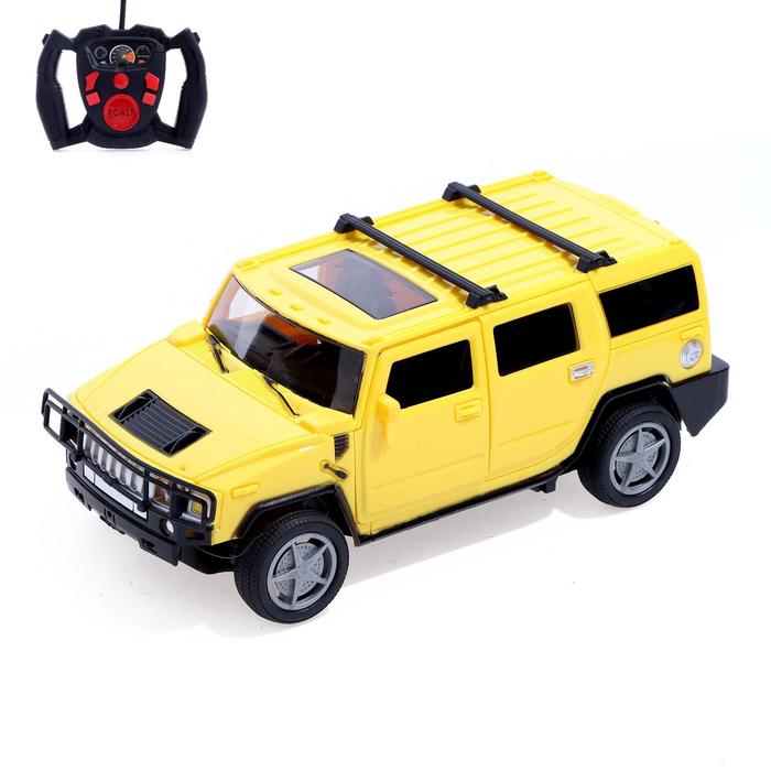

Джип радиоуправляемый SUV, открываются двери, 1:16, работает от аккумулятора, МИКС