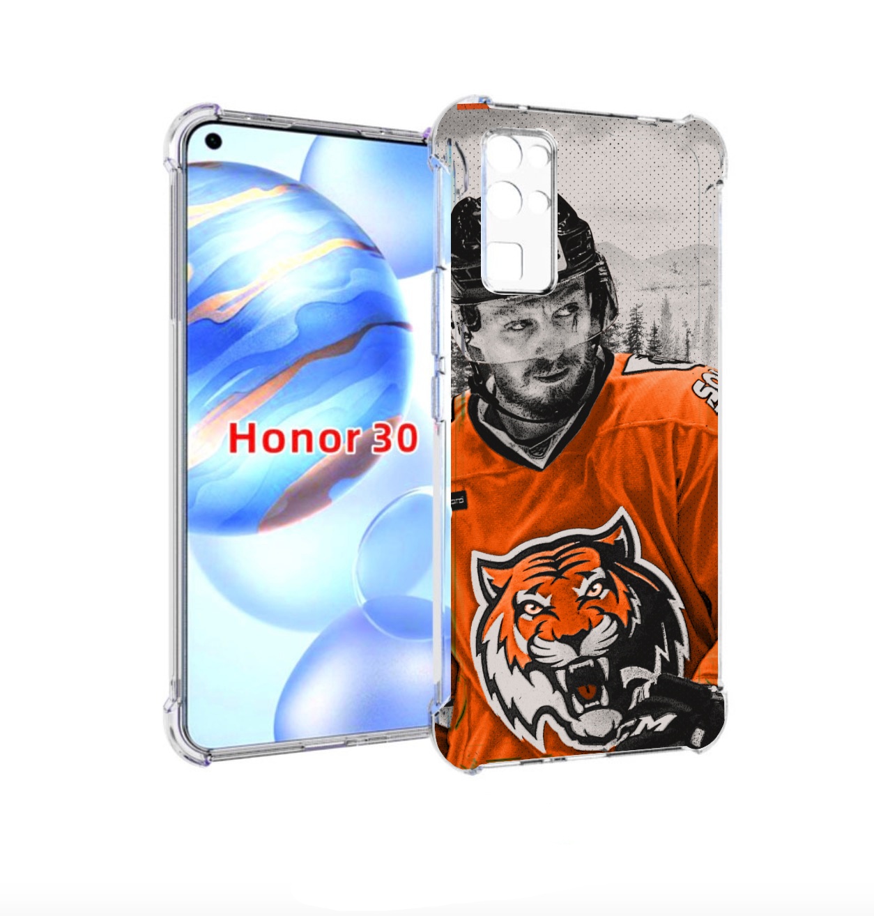 

Чехол бампер MyPads хк амур мужской для Honor 30 (BMH-AN10) прот, Прозрачный, Tocco