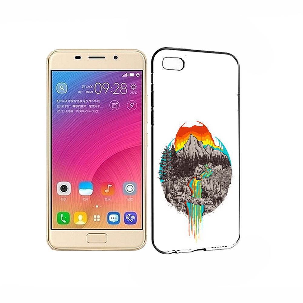 

Чехол MyPads Tocco для Asus ZenFone 3S Max Радужный водопад, Прозрачный, Tocco