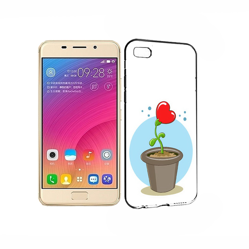 

Чехол MyPads Tocco для Asus ZenFone 3S Max Растение любви 14 февраля, Прозрачный, Tocco
