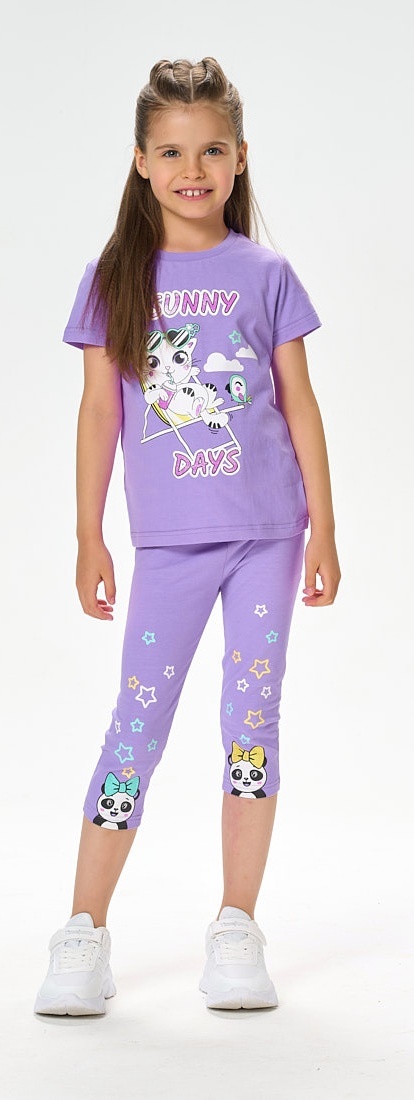 

Футболка детская Kari Kids SS24C22501016, фиолетовый, 110, 229145