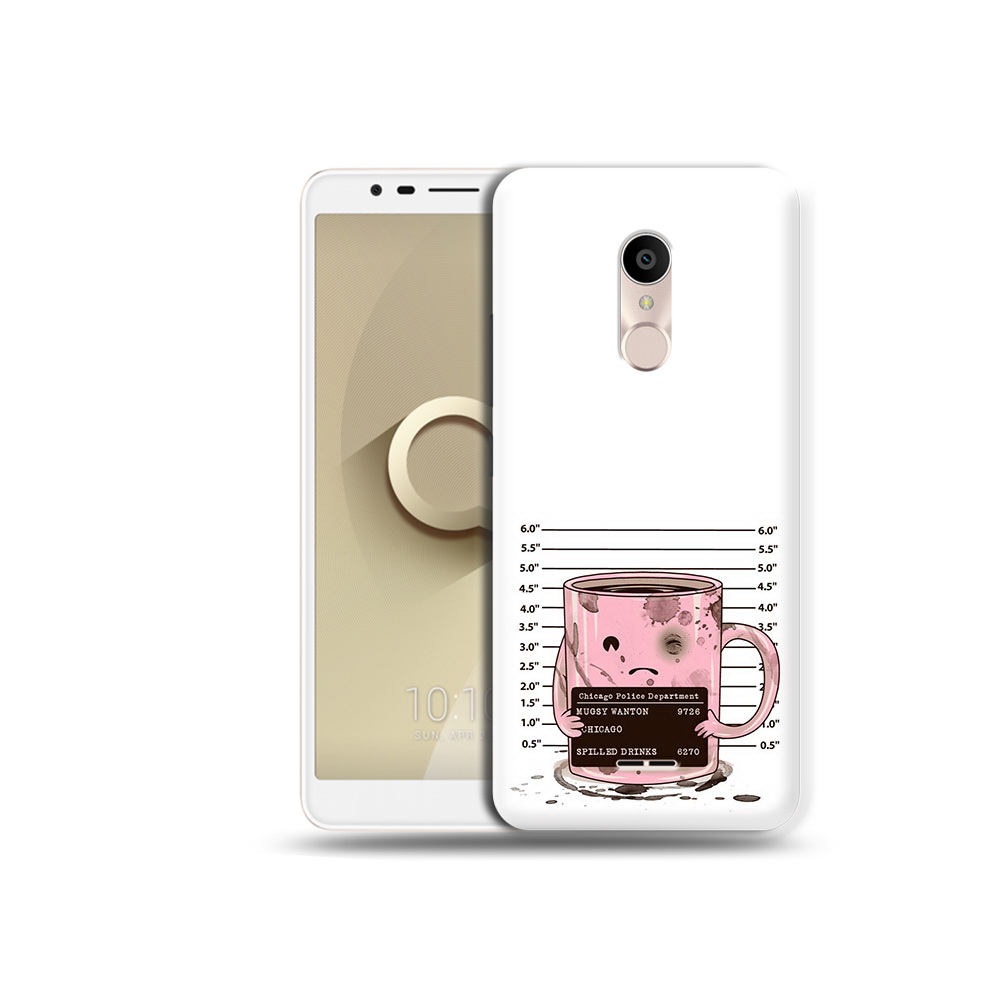 

Чехол MyPads Tocco для Alcatel 3C 5026D кружка, Прозрачный, Tocco