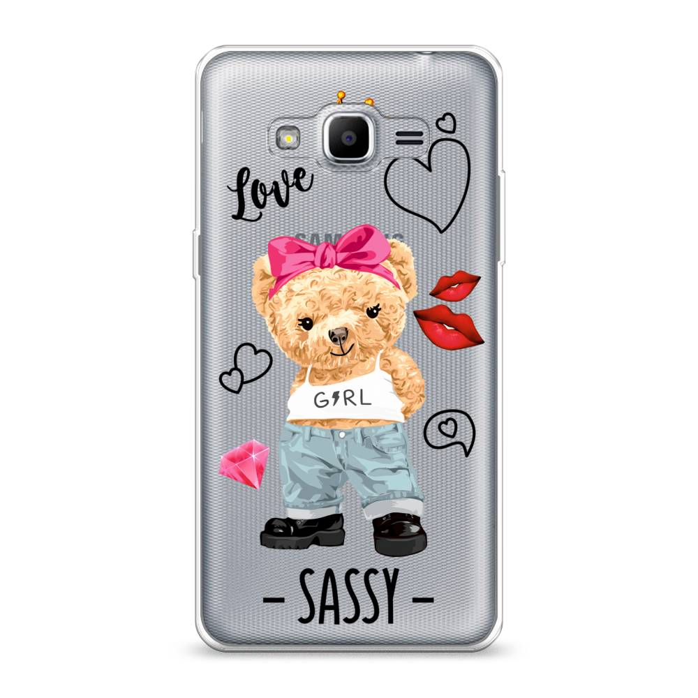 

Чехол на Samsung Galaxy Grand Prime "Sugar Mommy", Голубой;белый;розовый, 22350-6