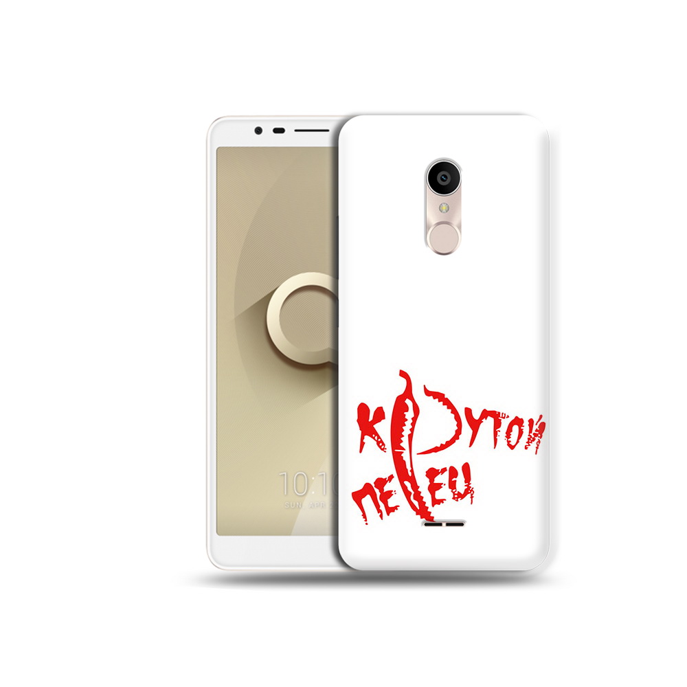 

Чехол MyPads Tocco для Alcatel 3C 5026D крутой перец, Прозрачный, Tocco