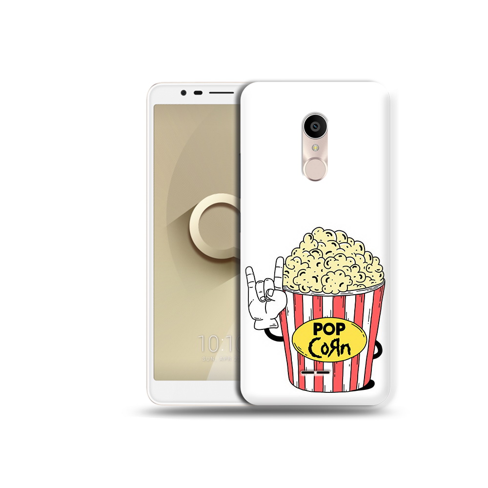 Чехол MyPads Tocco для Alcatel 3C 5026D крутой попкорн
