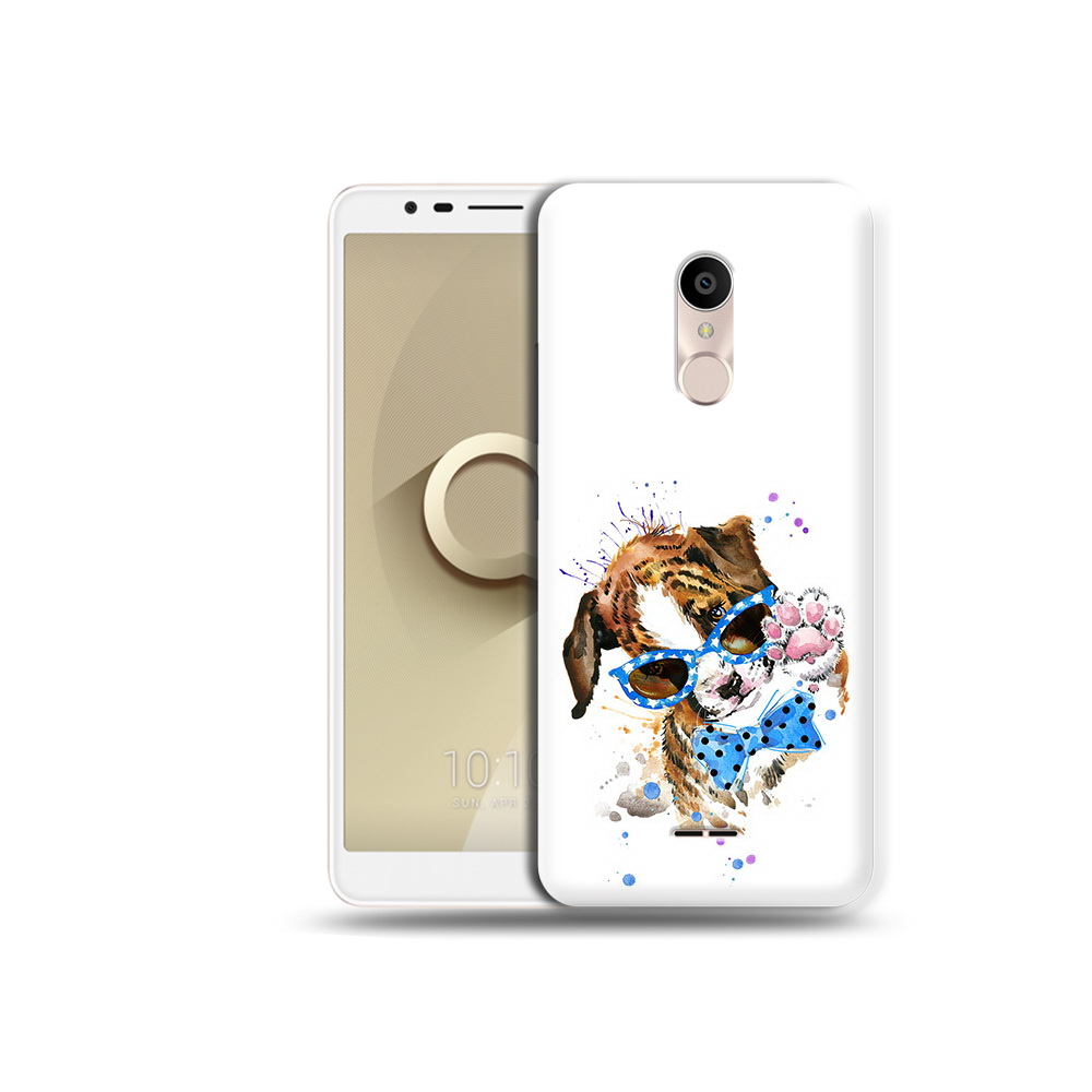

Чехол MyPads Tocco для Alcatel 3C 5026D лапочка, Прозрачный, Tocco