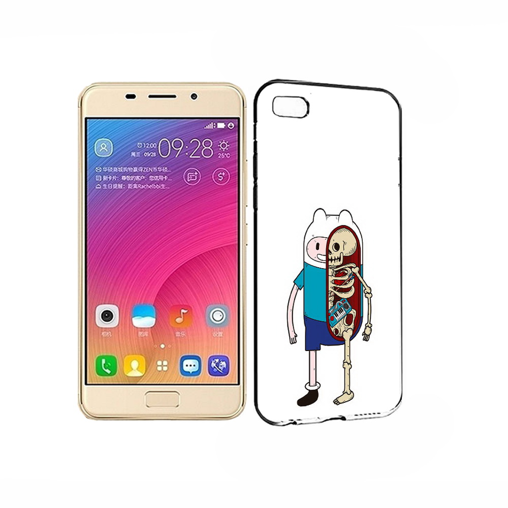 Чехол MyPads Tocco для Asus ZenFone 3S Max Финн скелет