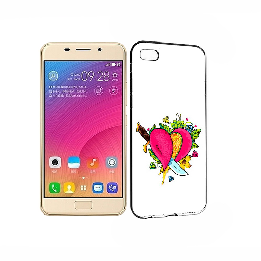 

Чехол MyPads Tocco для Asus ZenFone 3S Max Фруктовое сердце, Прозрачный, Tocco
