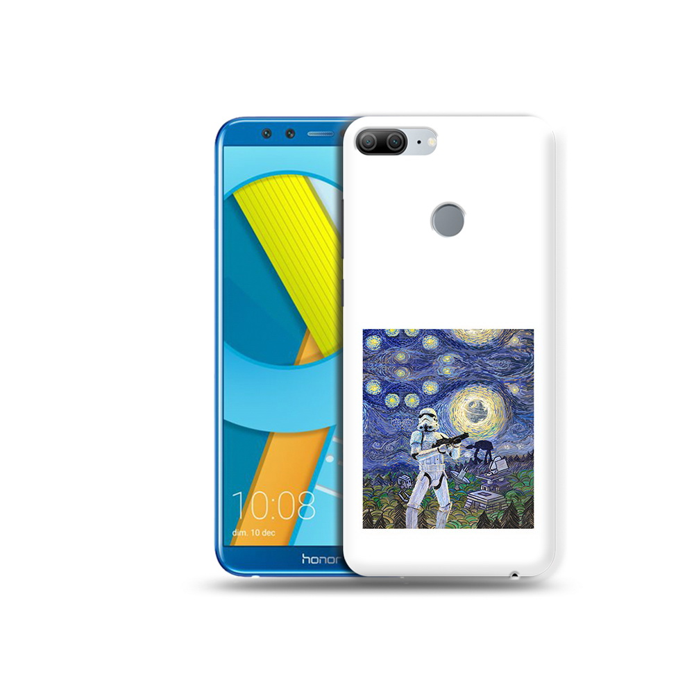 

Чехол MyPads Tocco для Huawei Honor 9 Lite star wars звездная ночь (PT117118.56.23), Прозрачный, Tocco