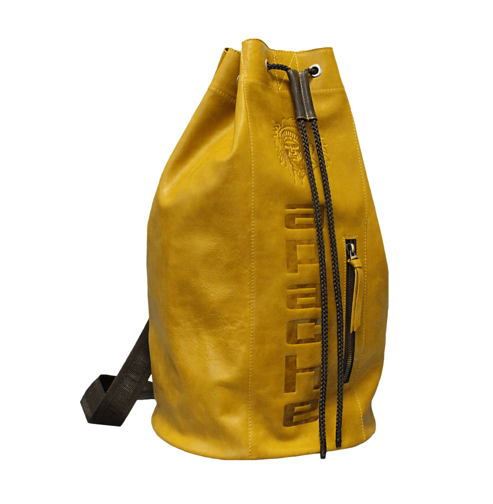Сумка-рюкзак мужская Apache C-9213-A табачно-желтая