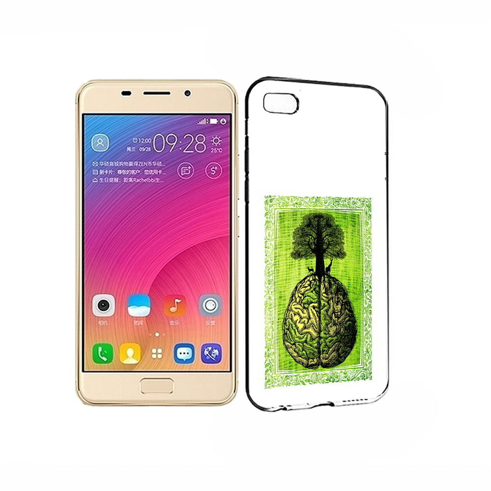 Чехол MyPads Tocco для Asus ZenFone 3S Max абстракция здоровый мозг