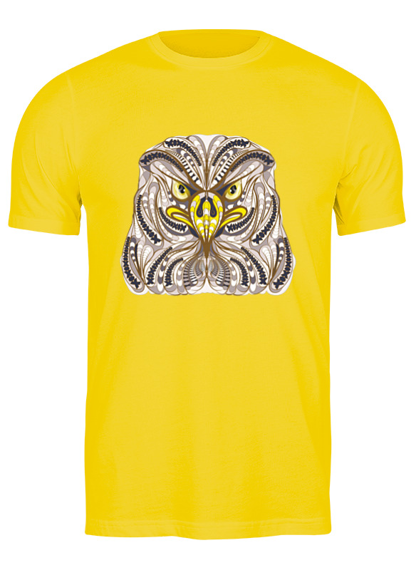 

Футболка мужская Printio Ethnic eagle 2489722 желтая 3XL, Желтый, Ethnic eagle 2489722