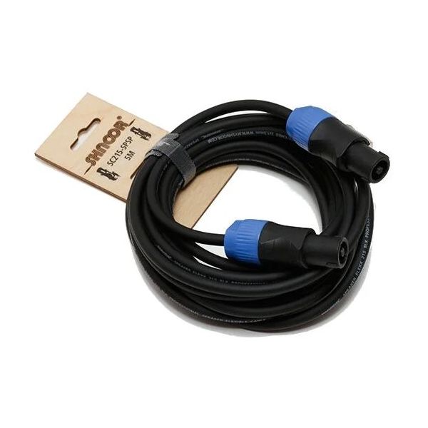 

Кабель акустический гибкий, 2x1,5мм, Speakon, 2м, SHNOOR SC215-SPSP-2m