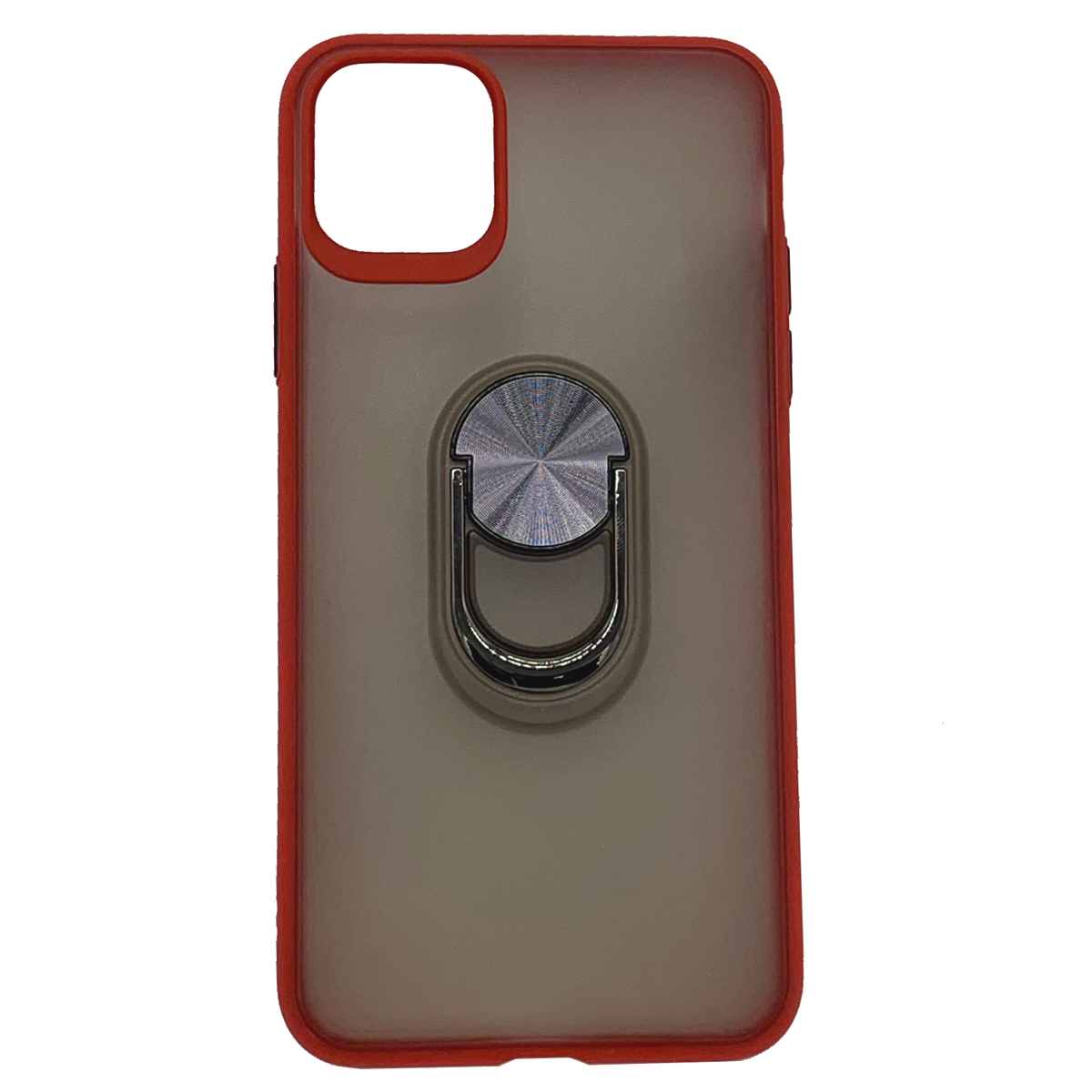 Чехол силиконовый для iPhone 11 Pro Max противоударный Gingle Ring series красный