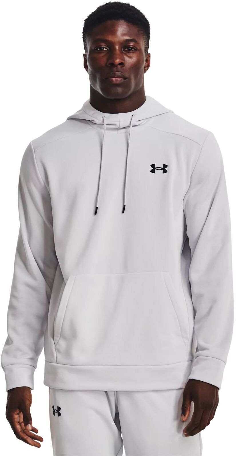 Худи мужское Under Armour Ua Fleece Hoodie серое XL