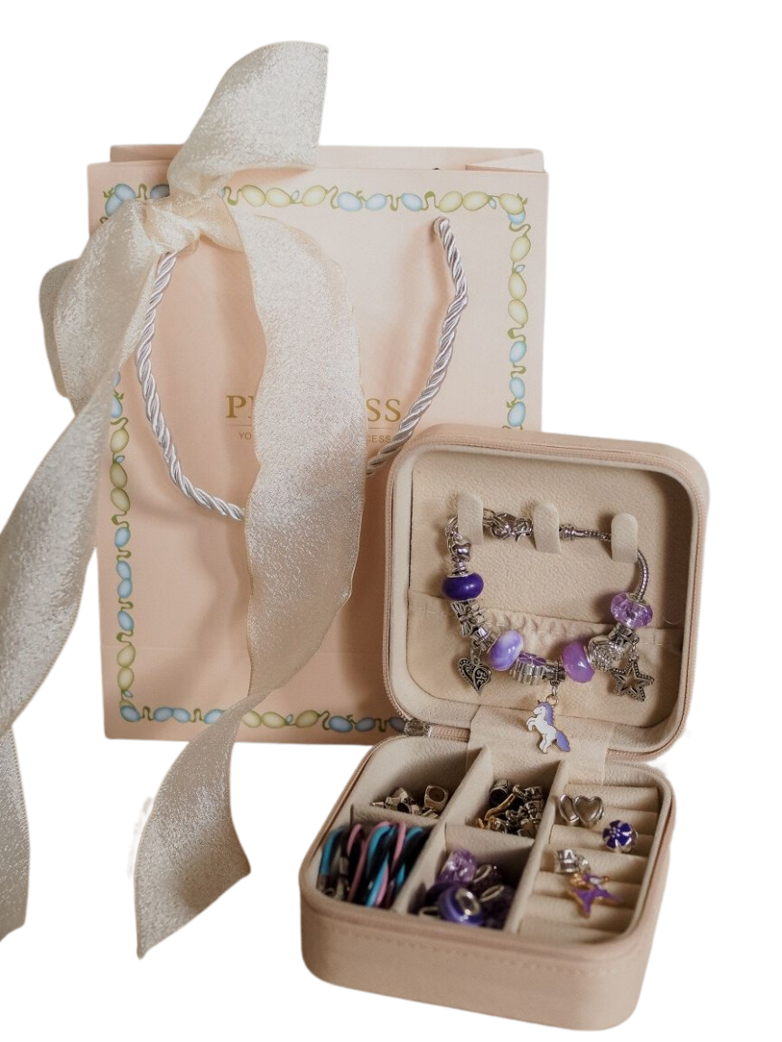 Набор для создания браслетов и украшений ForAll Princess фиолетовый