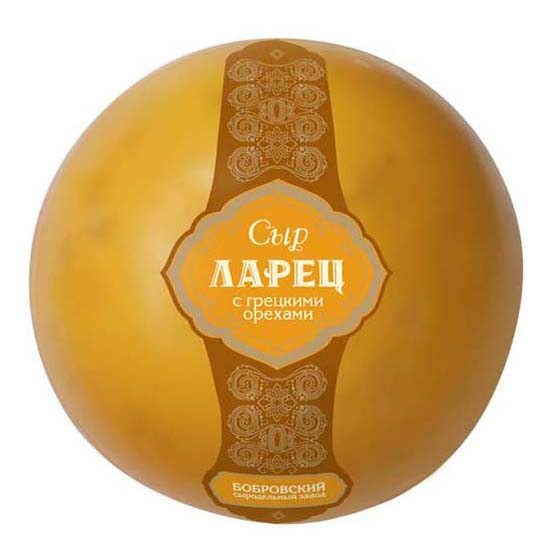

Сыр полутвердый Ларец с грецким орехом 50%