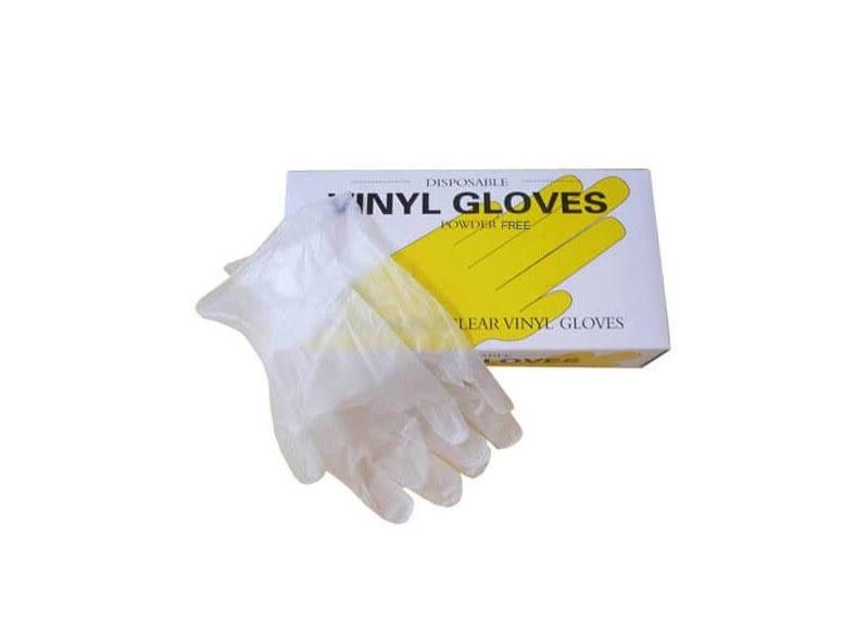 фото Перчатки vinyl gloves виниловые одноразовые нестерильные неопудренные размер l 50 пар