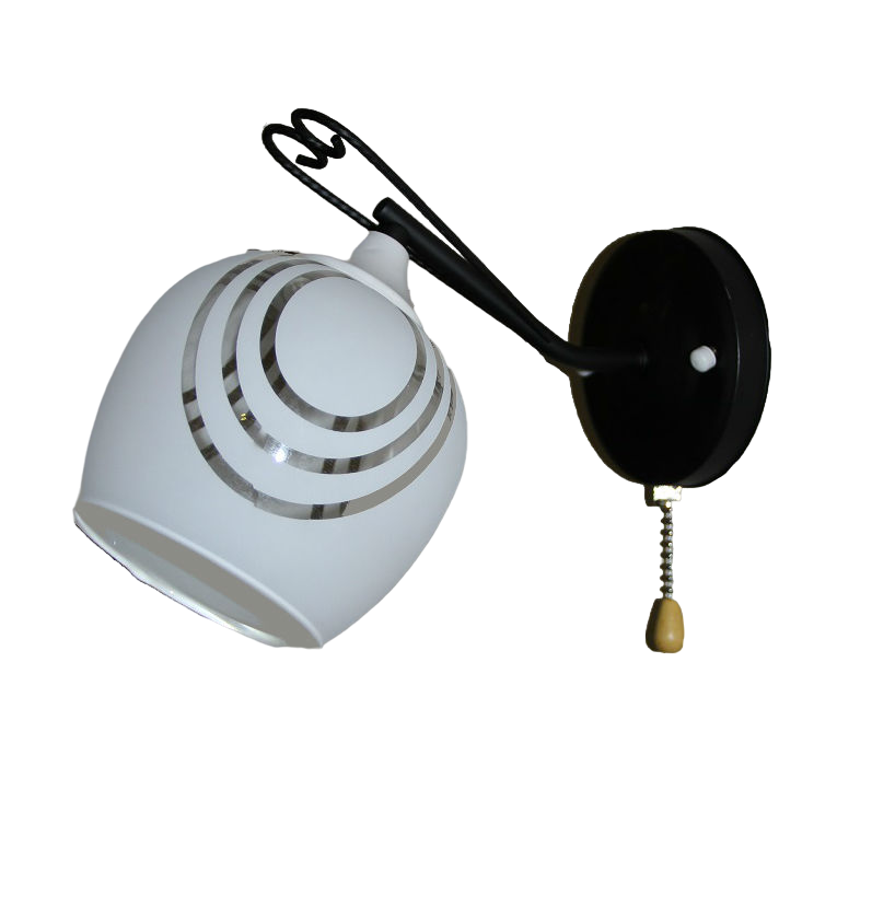 Бра LVK N 2502/1W BK H19B25 1хЕ27х60W