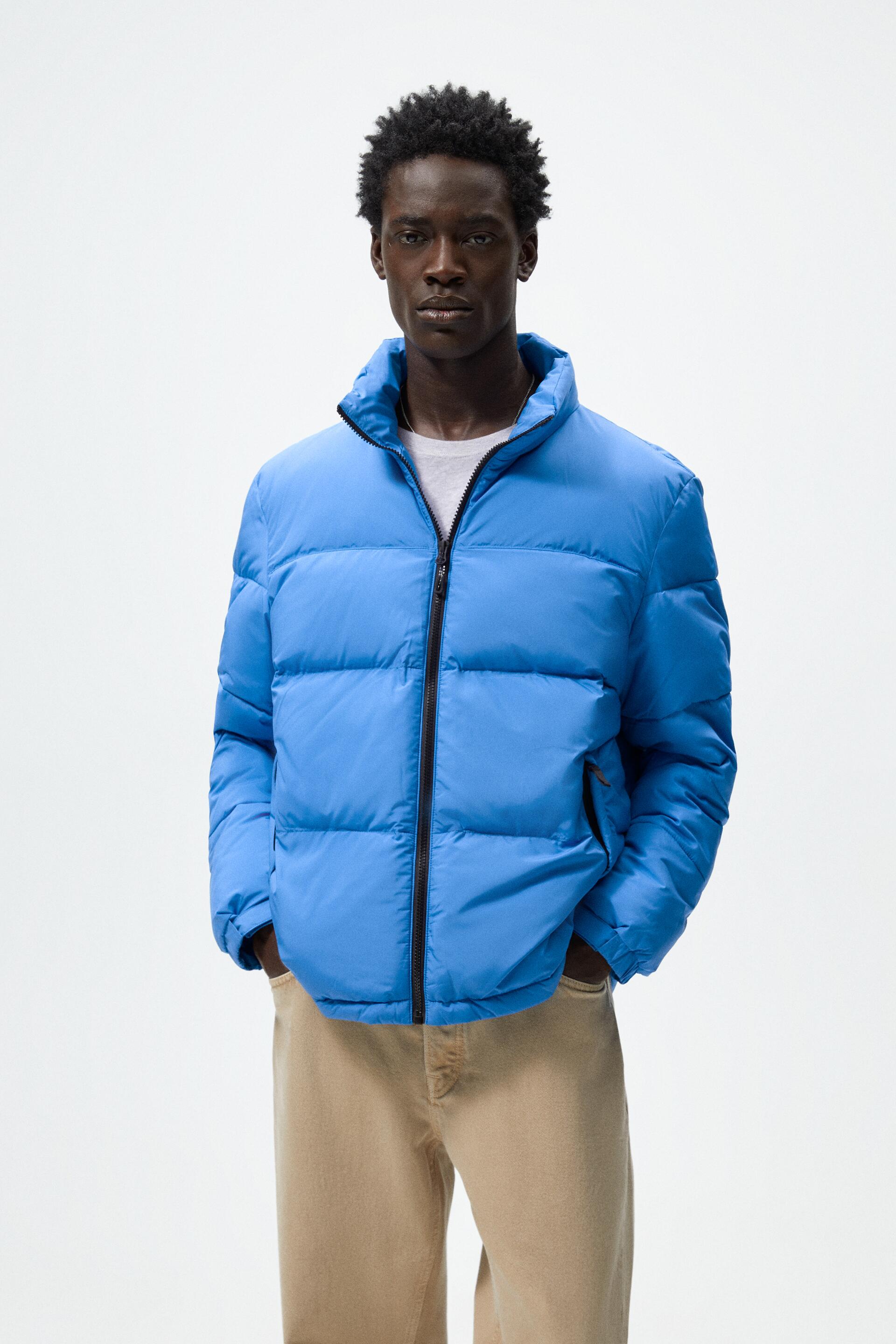

Куртка мужская ZARA 08574350 синяя L (доставка из-за рубежа), 08574350