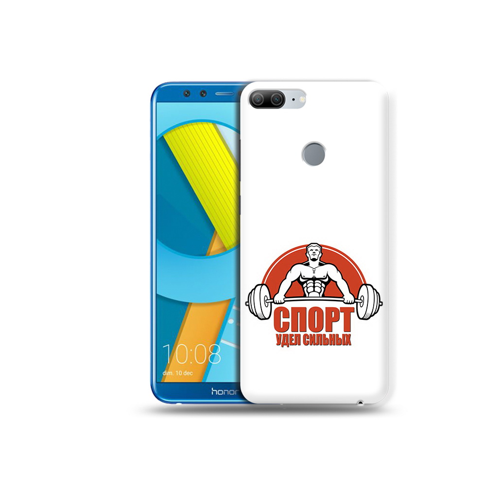 

Чехол MyPads Tocco для Huawei Honor 9 Lite бодибилдинг спорт (PT117118.56.236), Прозрачный, Tocco