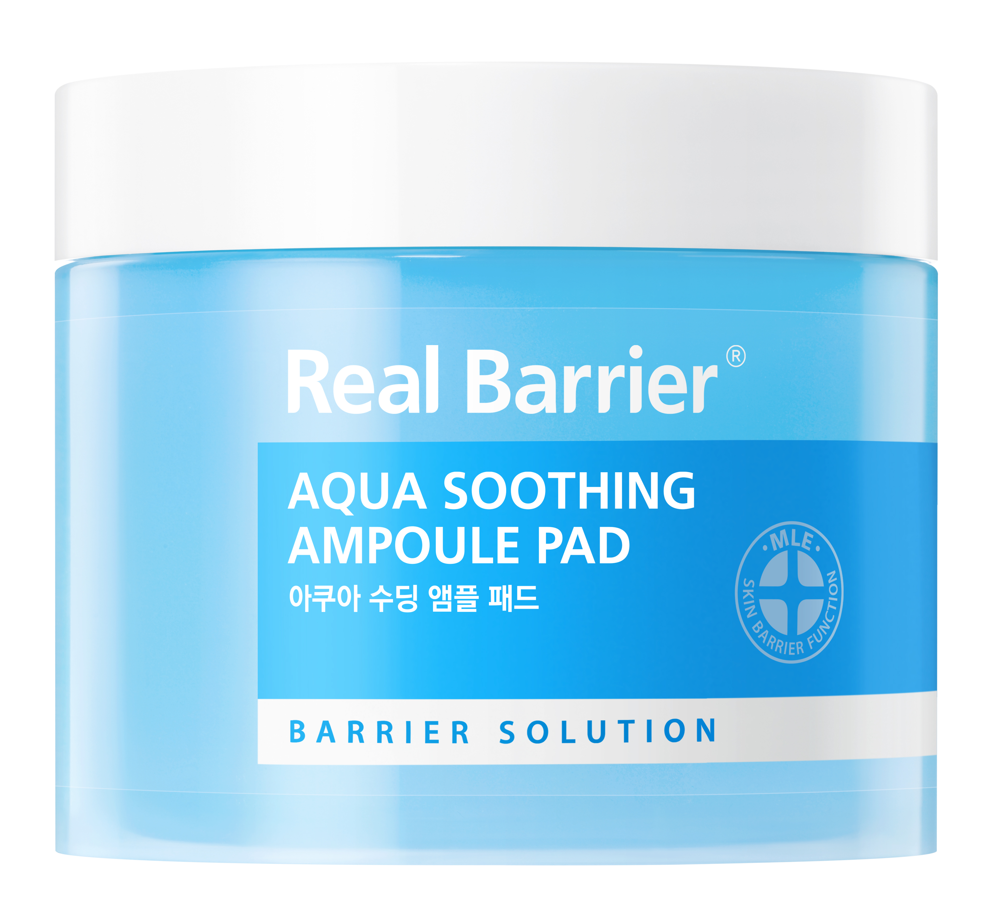 Увлажняющие тонер-пэды для лица Real Barrier Aqua Soothing Ampoule Pad 70 шт 90 мл