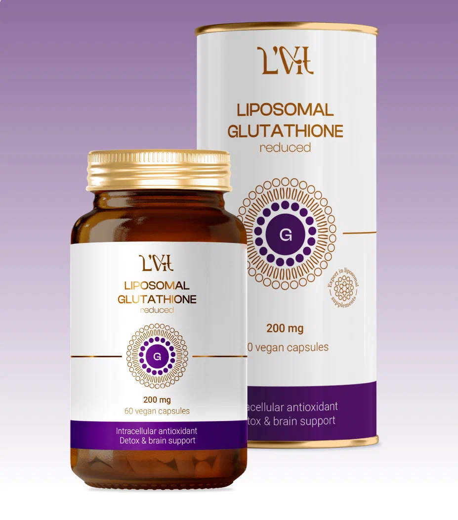 Липосомальный Глутатион Liposomal Vitamins в капсулах, 60 капсул