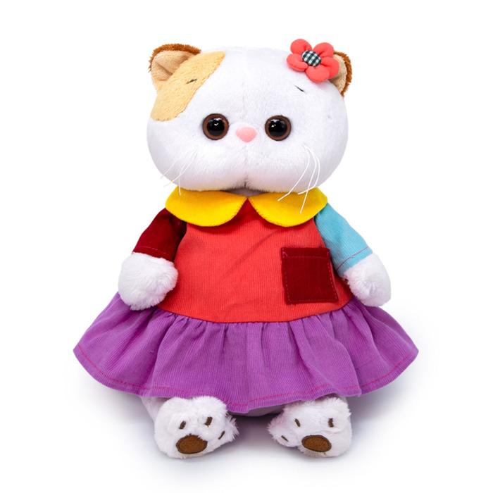 

Мягкая игрушка «Кошечка Ли-Ли», в ярком платье, 24 см